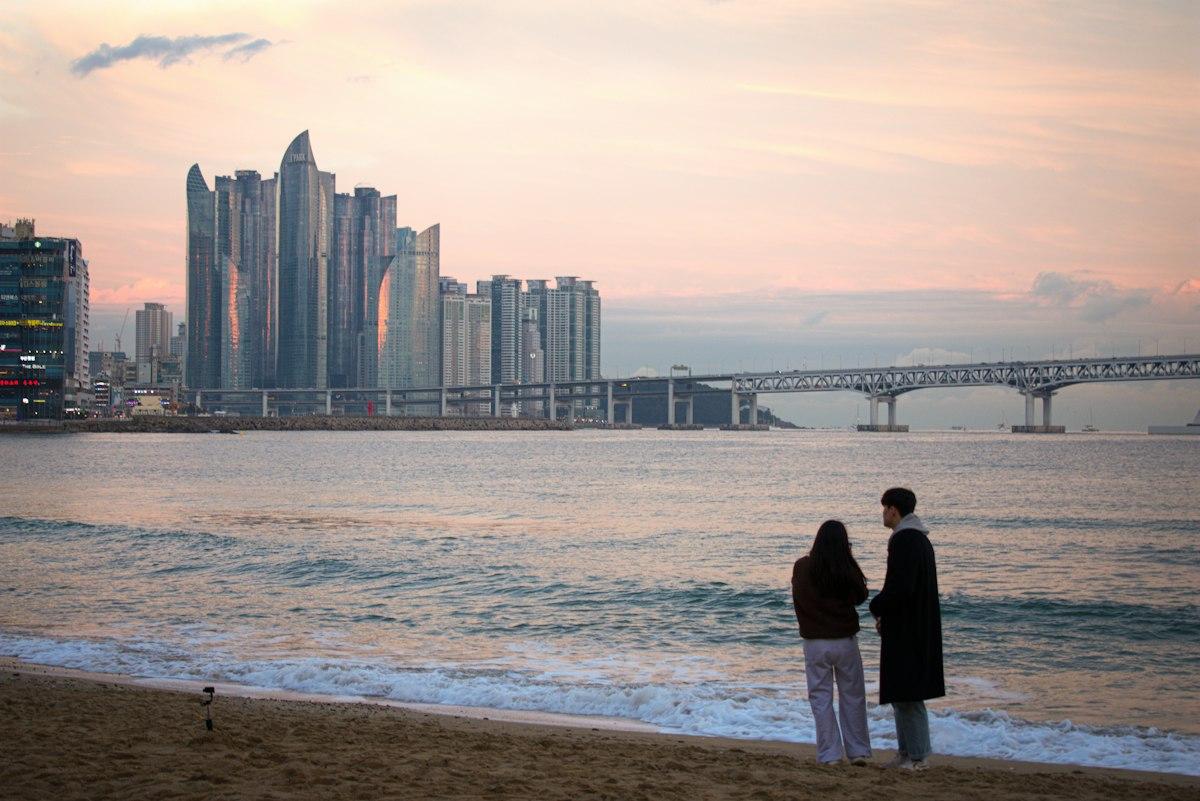 Пляж Кванмён (Gwangalli)